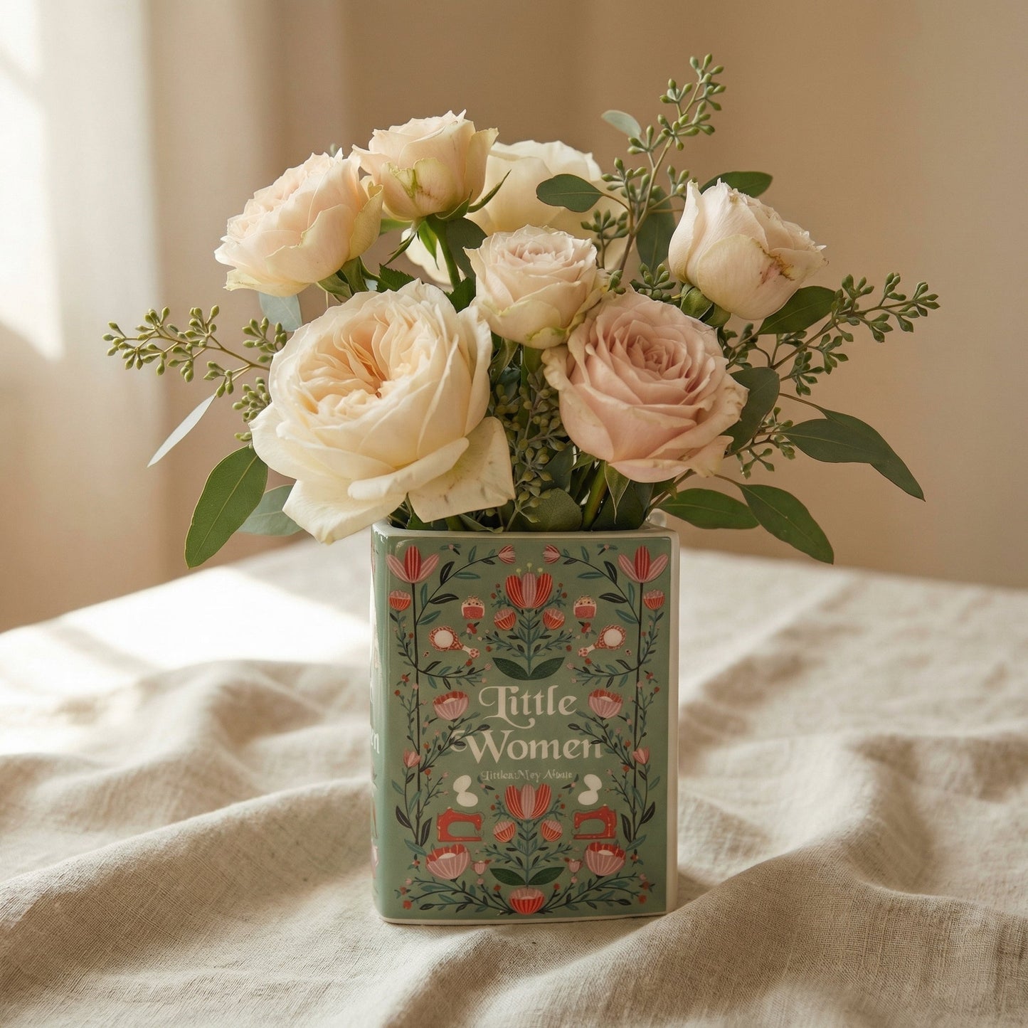 Vasen in Form Kleiner Bücher